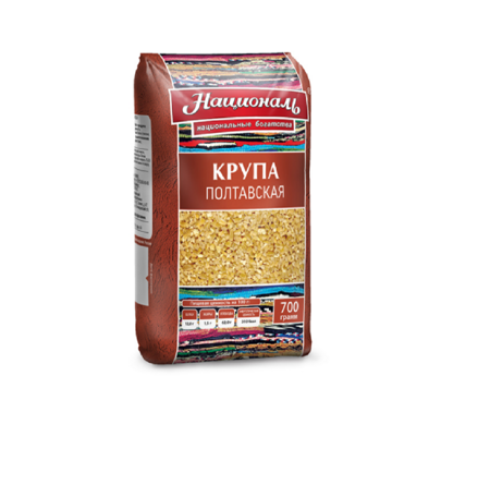 Крупа пшеничная Полтавская тм "Националь" 700 г
