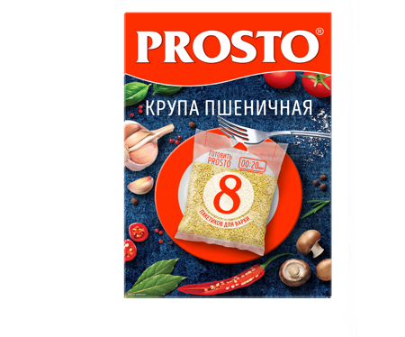 Крупа пшеничная "Полтавская" тм PROSTO 500 г