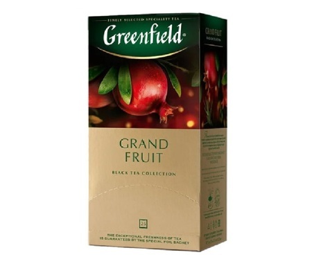 Чай Greenfield черный ароматизированный в пакетиках для разовой заварки (25п)