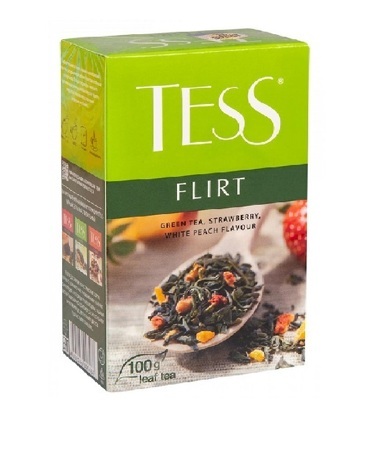Чай Tess  зеленый байховый / зелёный с ароматом 100г