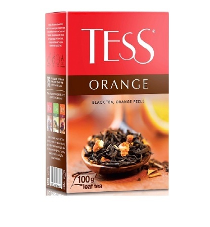 Чай Tess  черный байховый ароматизированный 100г